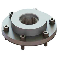 Flansch Lochkreis 41,3 mm auf 3/4